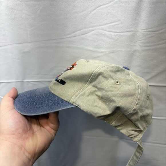 Vintage Embroidered Deer Hunting Hat Adjustable Strap Unisex Cap OSFA - Picture 3 of 6